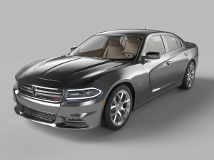 dodge charger 2015 3D Модель