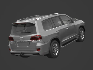toyota land cruiser vxr 2016 3D Model