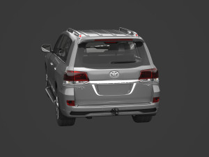 toyota land cruiser vxr 2016 3D Модель