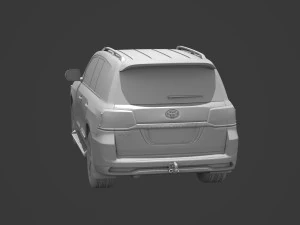 toyota land cruiser vxr 2016 3D Model