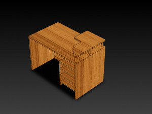 desk table Modelo 3D