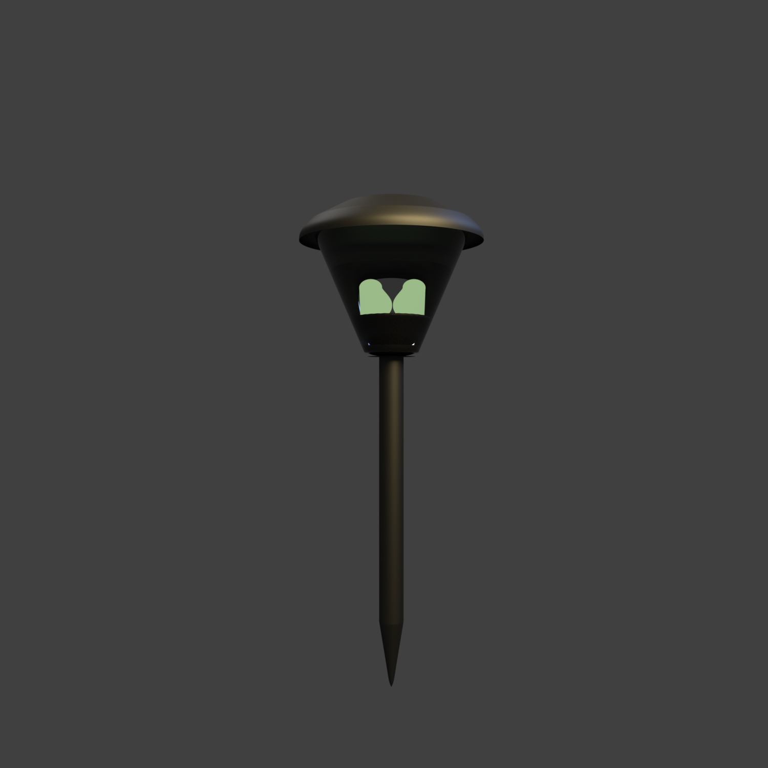 Garden Solar Battery Lamp 3d Model In Miscellaneous 3dexport