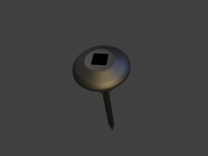 garden solar battery lamp 3D Model