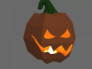 halloween pumpkin Modello 3D