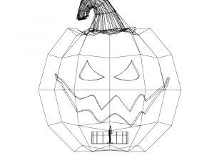 halloween pumpkin Modello 3D