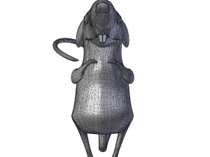 cute rat Modelo 3D