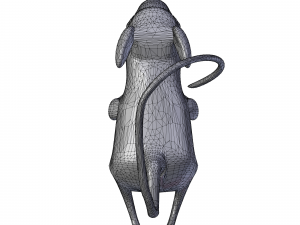 cute rat Modelo 3D