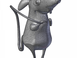 cute rat Modelo 3D