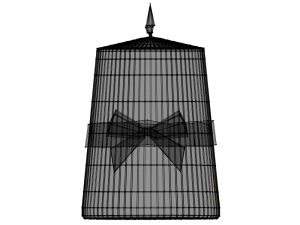 christmas candle set 3D 모델