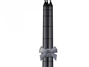 christmas candle set 3D Model