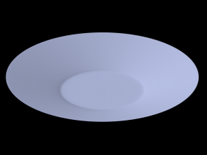 turkish bardak tea cup and glass plate 3D Модель