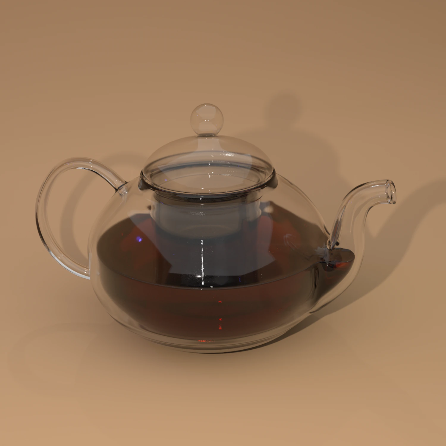 glass kettle with cap and teapot 3D Model .c4d .max .obj .3ds .fbx .stl .blend 