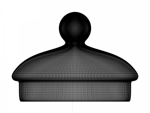 glass kettle with cap and teapot 3D Model