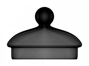 glass kettle with cap and teapot 3D Model