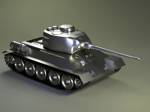 r&eacute;servoir t-34-85 Modèle 3D
