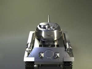 tank t-34-85 3D Model