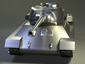tank t-34-85 3D-Modell
