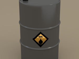 barrel oil 3D Model