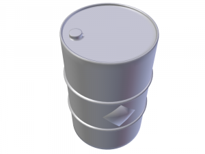 barrel oil Modello 3D