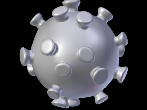 coronavirus cnn 2019-ncov 3D Model
