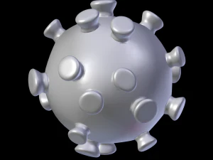 coronavirus cnn 2019-ncov 3D Model