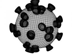 coronavirus cnn 2019-ncov 3D Model
