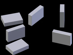 packs of heets sticks 3D Model