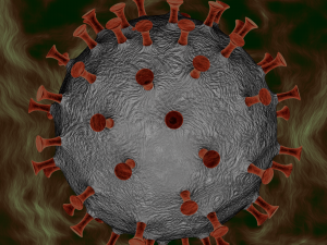 angry coronavirus 3D 模型