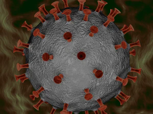 angry coronavirus 3D Model