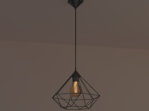 loft style lamp 3D Model