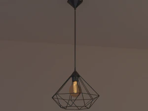 loft style lamp 3D Model