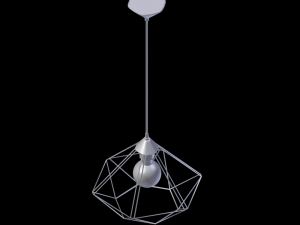 loft style lamp 3D Model