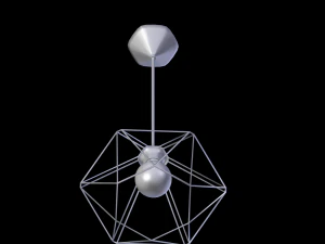 loft style lamp 3D Model
