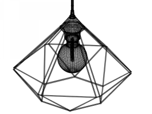 loft style lamp 3D Model