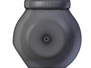 glass jars raitan ikea 3D 模型