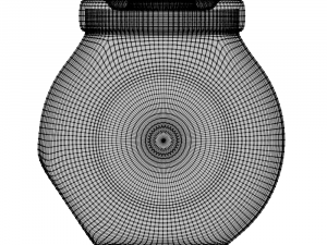 glass jars raitan ikea 3D 模型