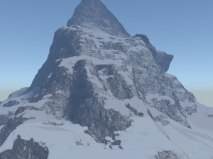 snow rocks 3Dモデル