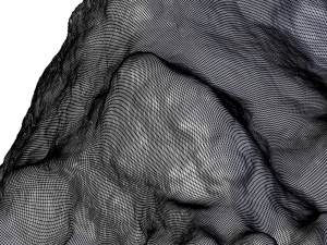 snow rocks 3Dモデル