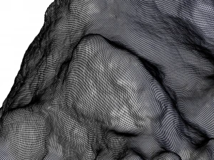 snow rocks 3D Model