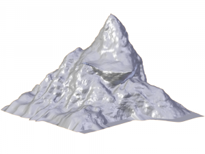 snow rocks 3Dモデル