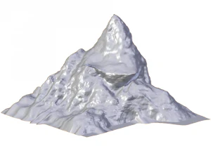 snow rocks 3D Model