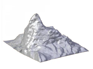 snow rocks 3D Model