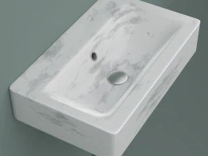 pia de m&aacute;rmore com torneira misturadora e canos Modelo 3D