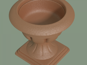 garden flowerpot outdoor Modelo 3D