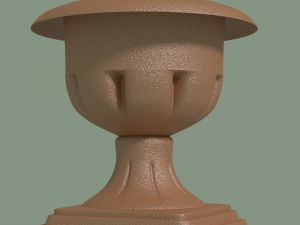 garden flowerpot outdoor Modelo 3D