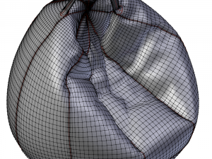 bean bag rainbow 3D मॉडल