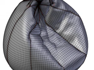bean bag rainbow 3D Model