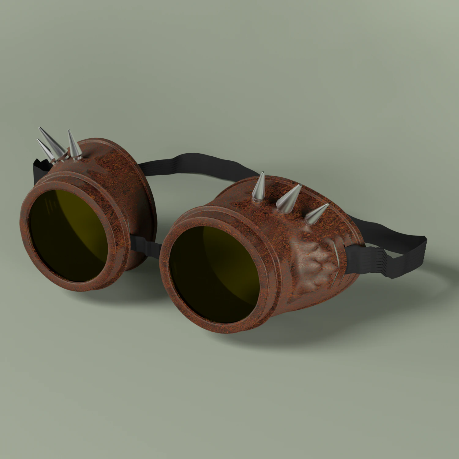 goggles glasses 3D Model .c4d .max .obj .3ds .fbx .stl .blend 