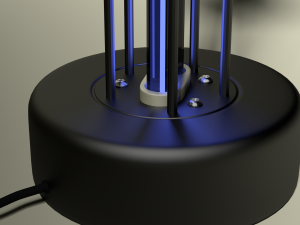 ultraviolet germicidal antibacterial lamp 3D Модель