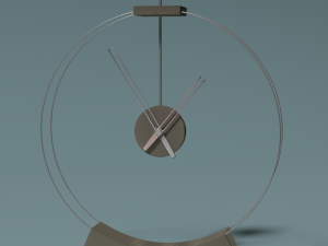 table clock 3D 모델